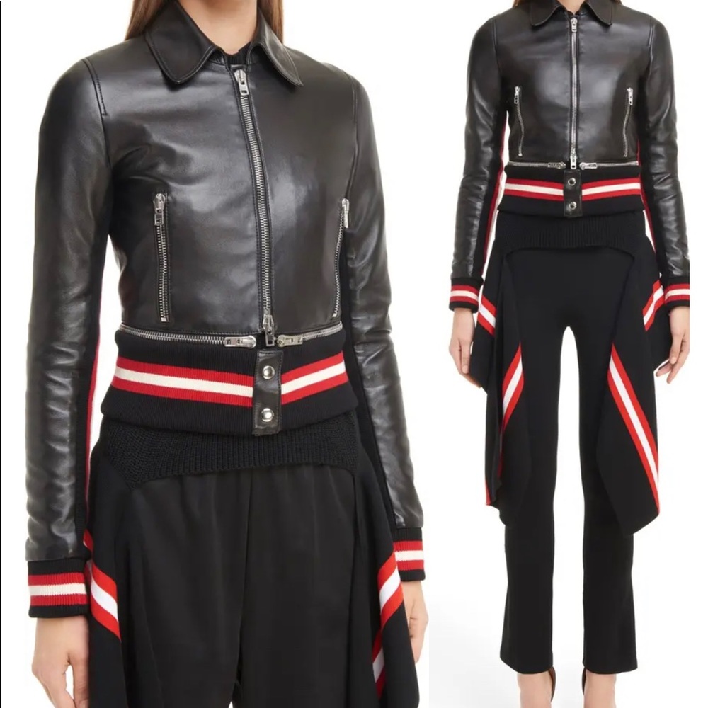 50% OFF! Givenchy limited edition leather jacket